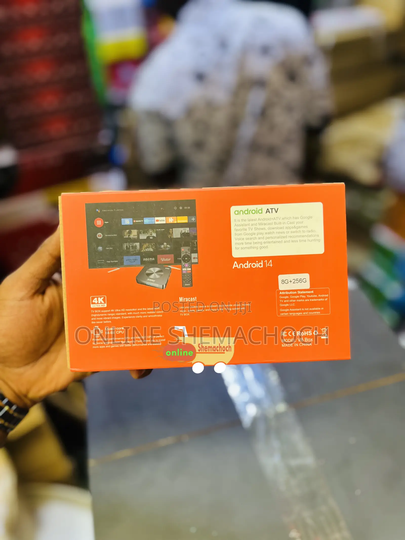 X-Cruiser Android Tv V8 Box 256gb