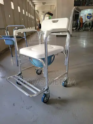 Photo - Toilet Chair With Arms for Seniors and Disabled 150kg