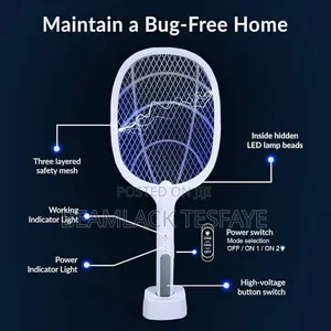 Photo - 2in1 Electric Mosquito Killer Swatter Is