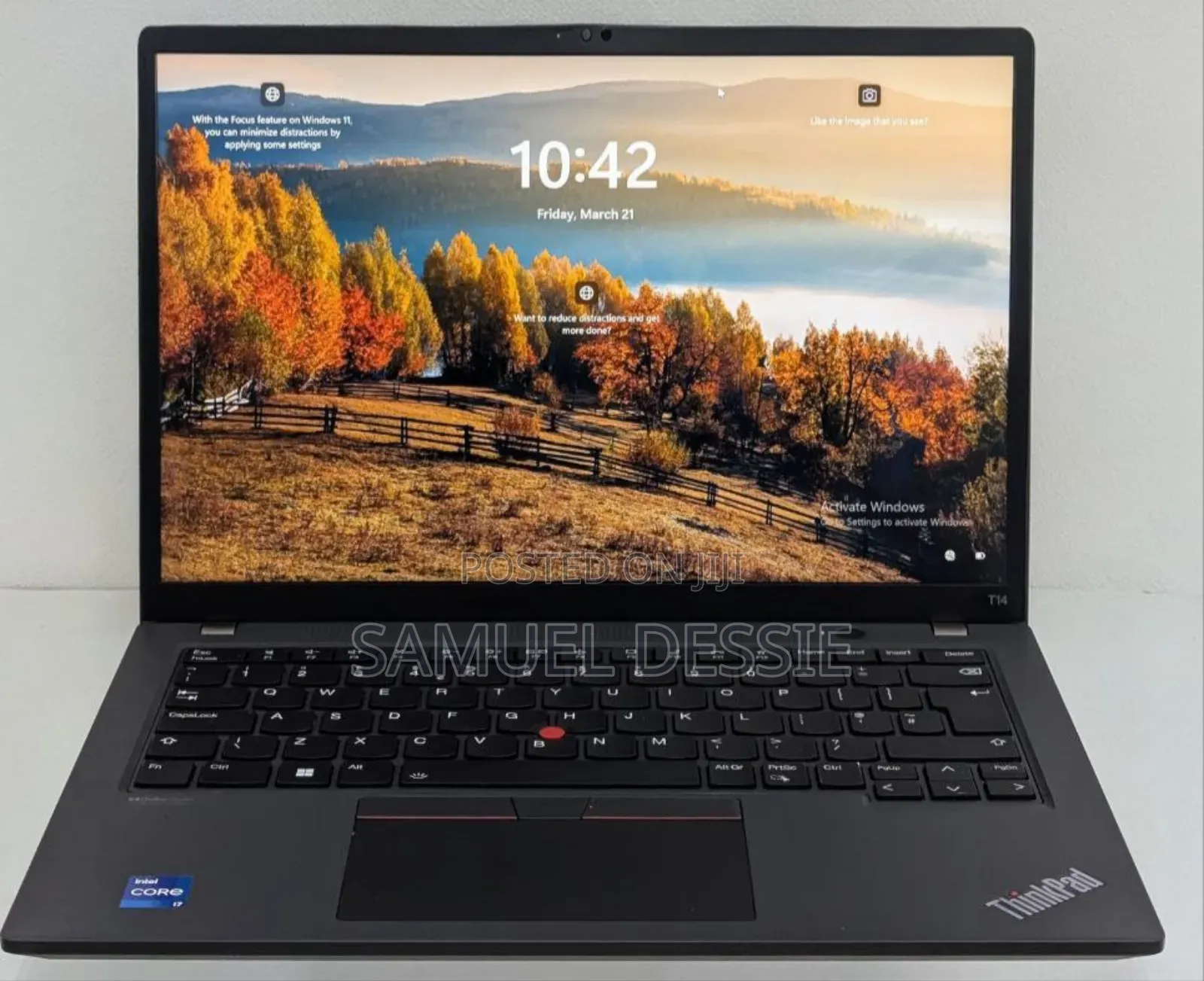 New Laptop Lenovo ThinkPad T14 16GB Intel Core I7 SSD 512GB