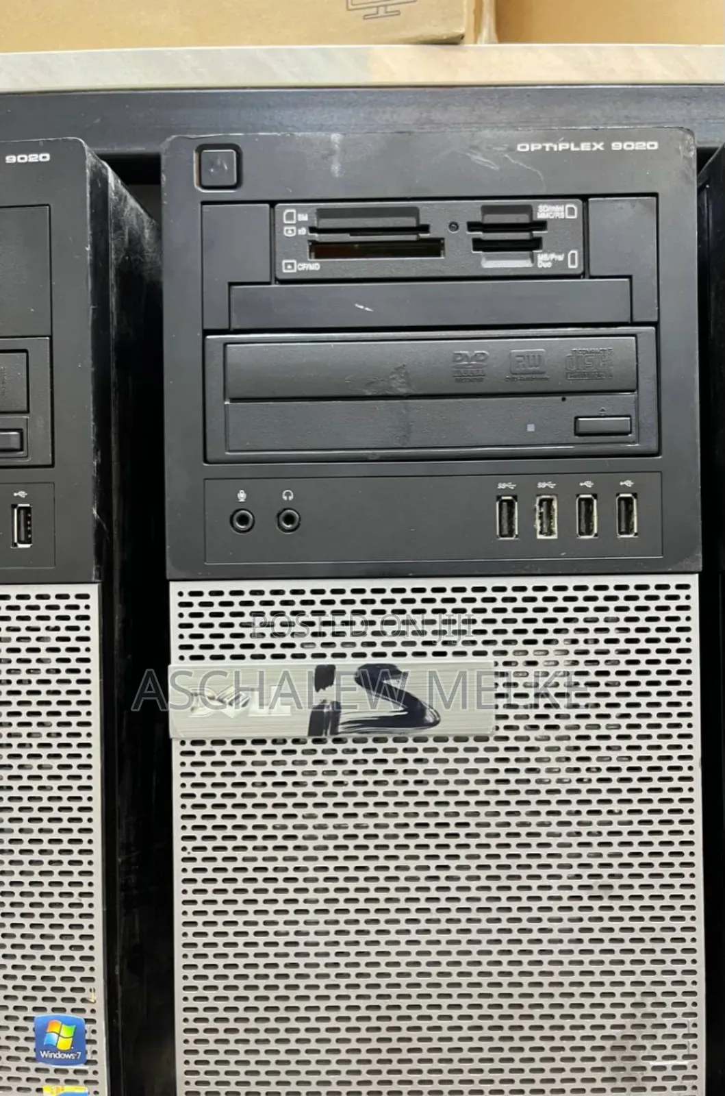 Desktop Computer Dell OptiPlex 3020 4GB Intel Core I7 SSD 500GB