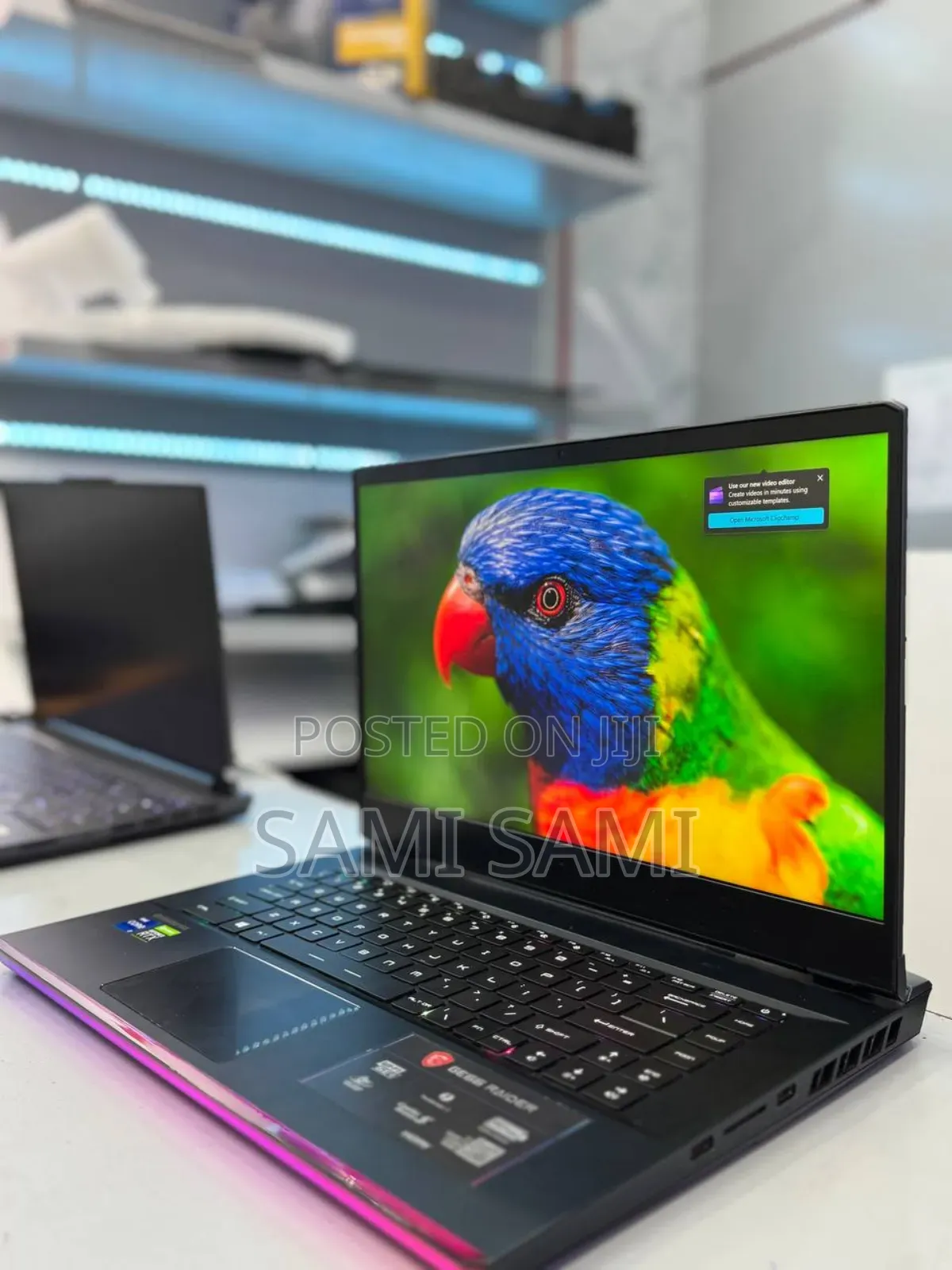 New Laptop MSI GE66 Raider 16GB Intel Core I7 SSD 512GB