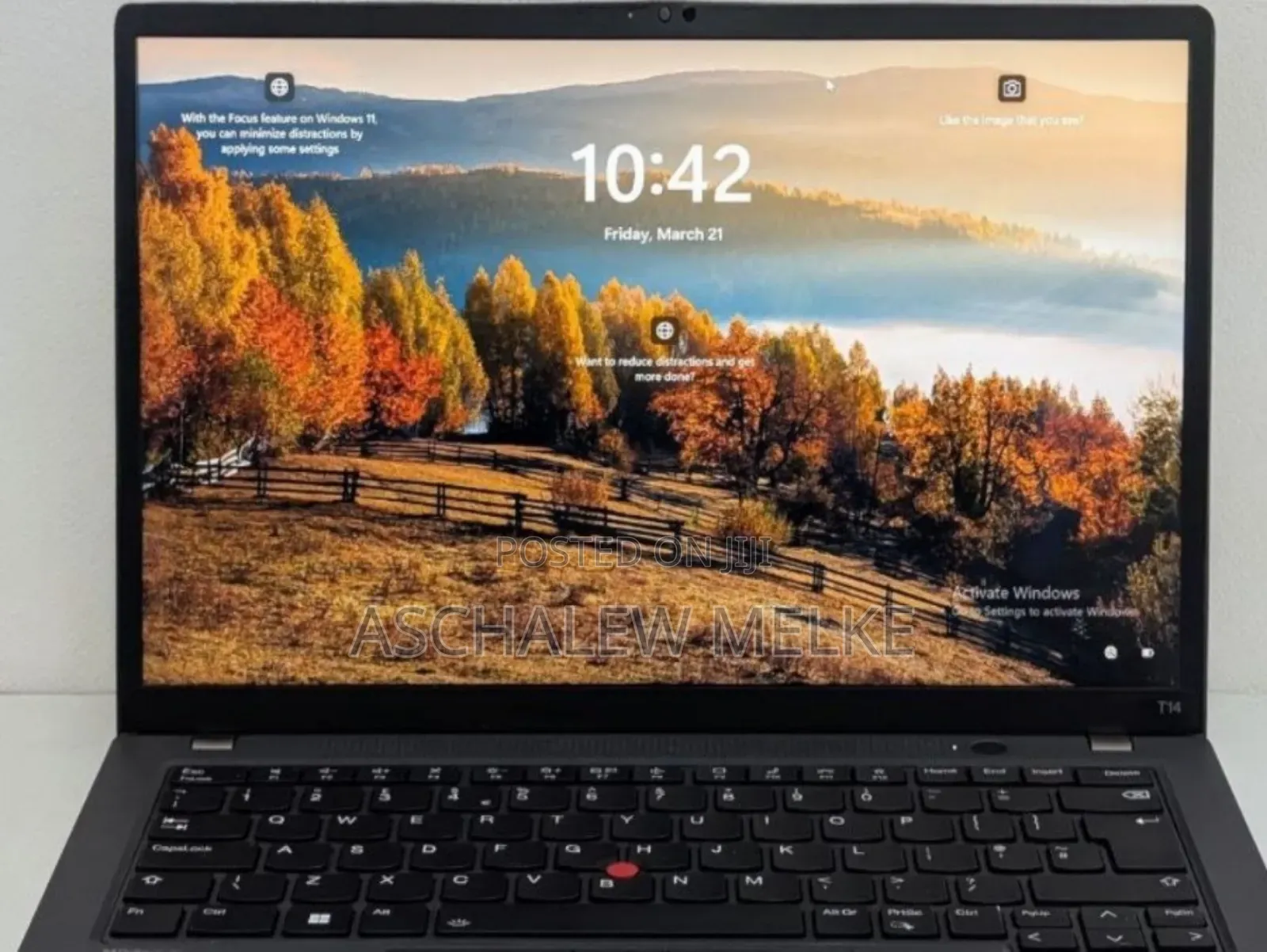 New Laptop Lenovo ThinkPad T14 16GB Intel Core I7 SSD 512GB