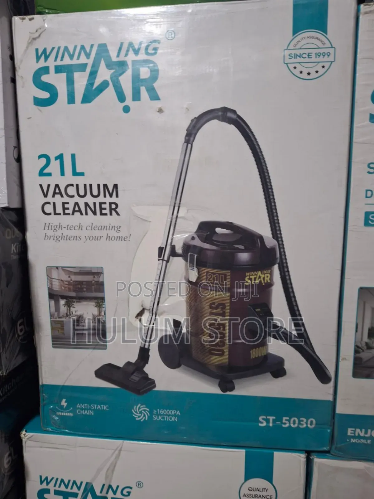 Vacuum Cleaner Winning Star 21 Liter 1800 Watts Dry