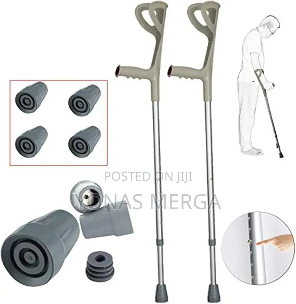 1 Pair Medical Forearm Crutch፶罽thakie Walking Stick蟯፭cranch