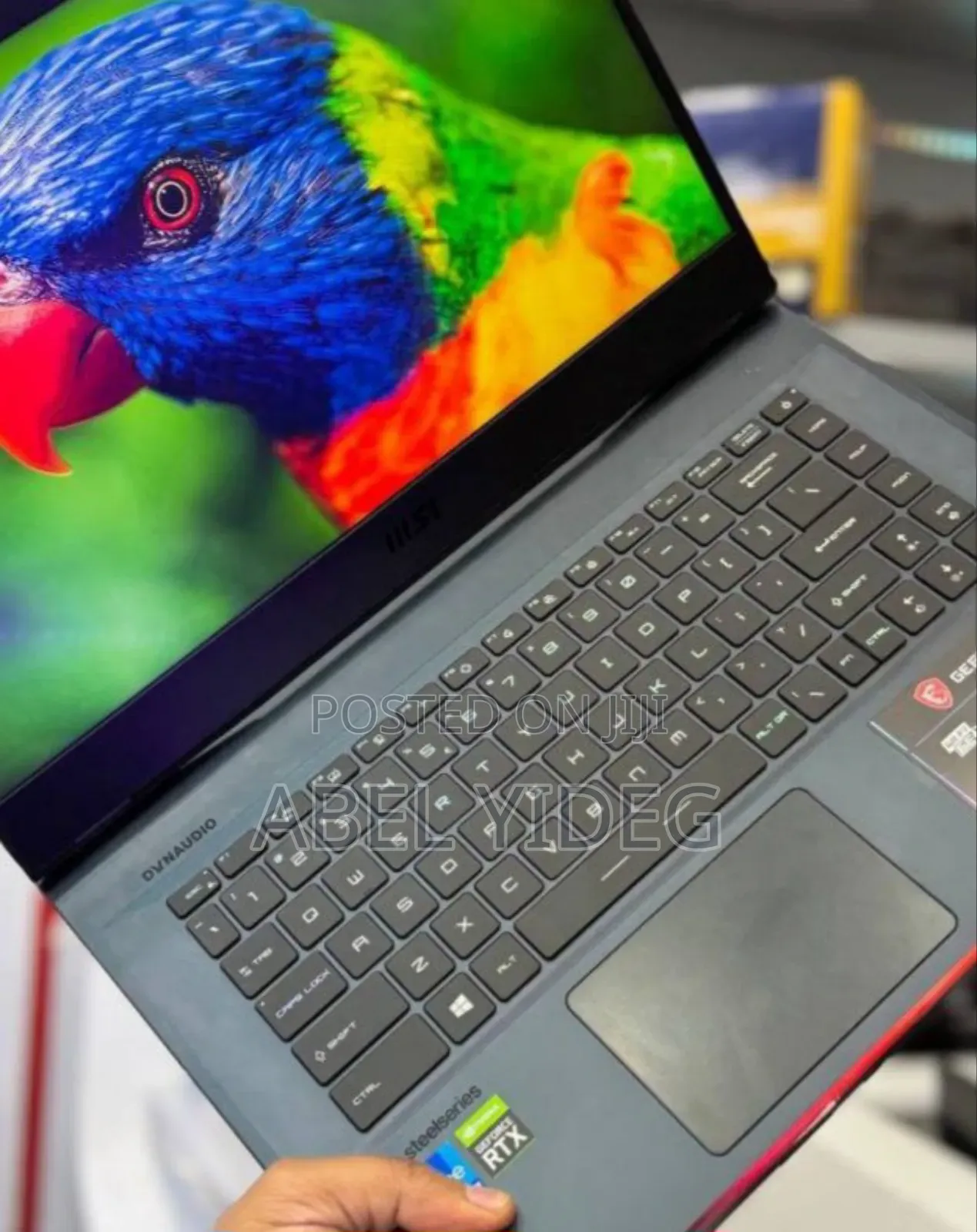 New Laptop MSI GE66 Raider 16GB Intel Core I7 SSD 1T