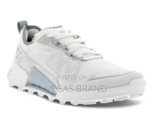 Ecco Casual Men's Low White Grey Master Quality Shoes