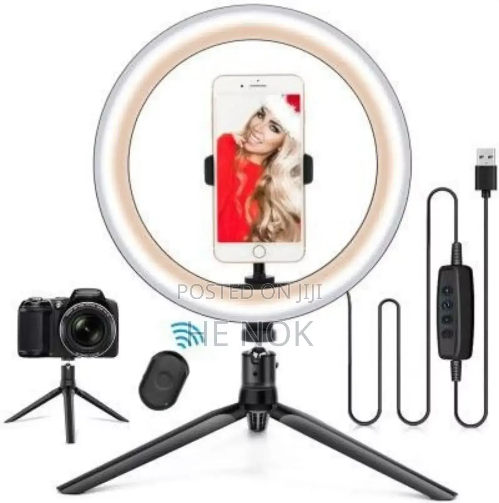 Ring Light for Tiktoker,Blogger,Youtuber 10 Inch