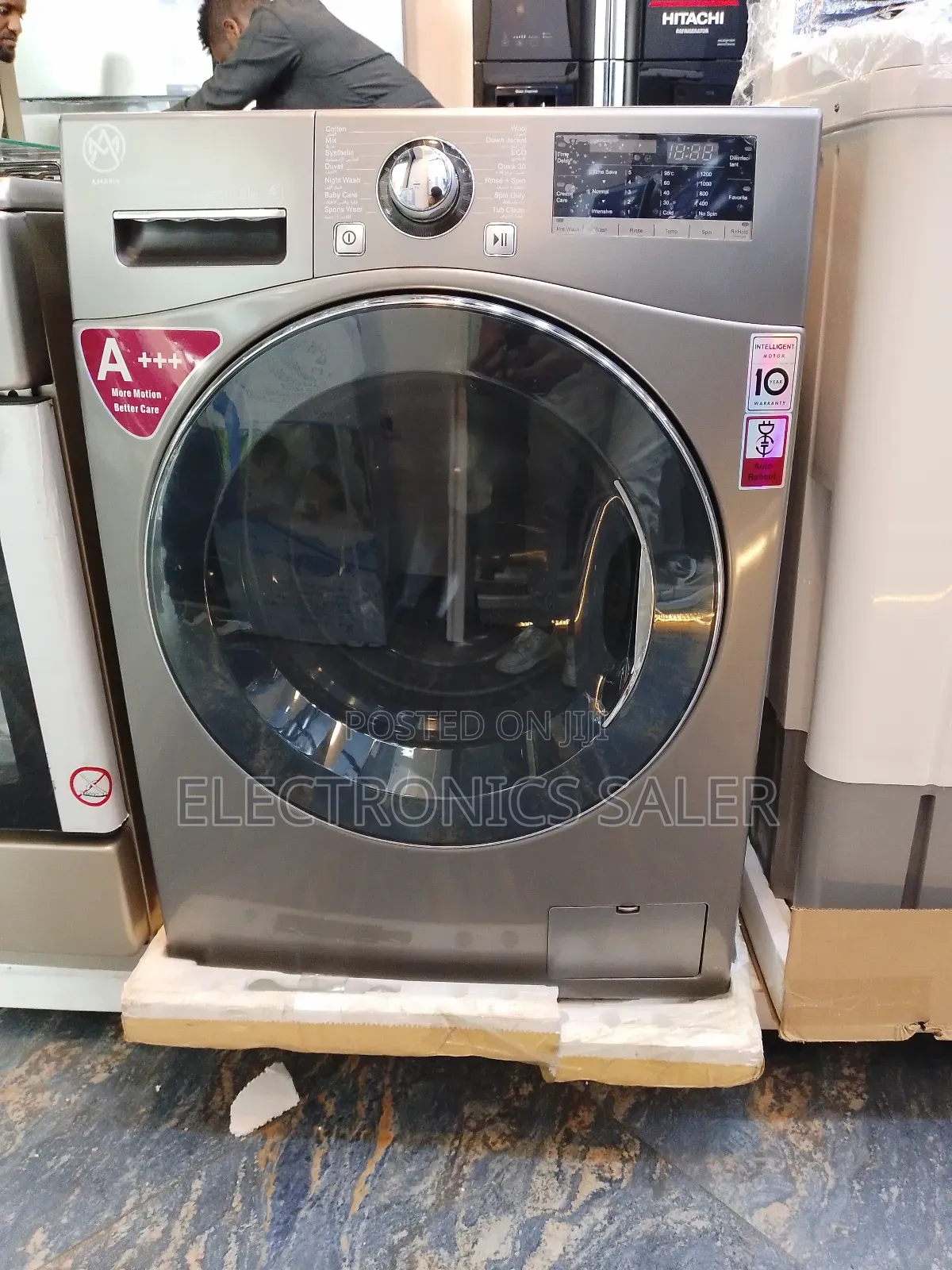 Amana Atomic Front Load 8.Kg