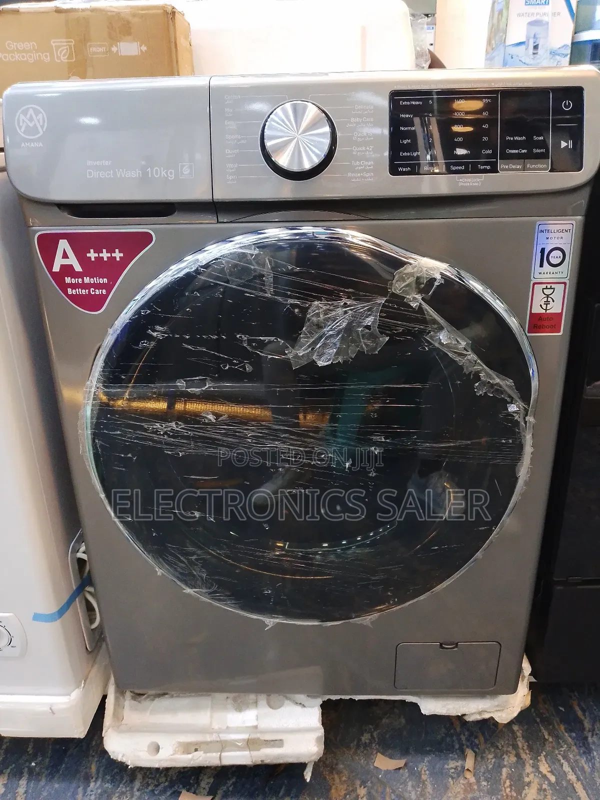 Amana Full Atomic Front Load 10.Kg