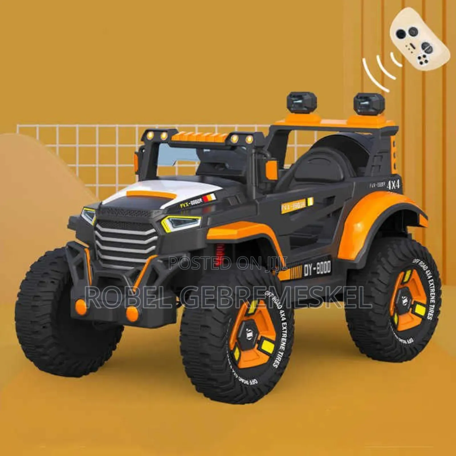 Kids Car 
Electric Motor
100kg
Uptp 12 Years of Age