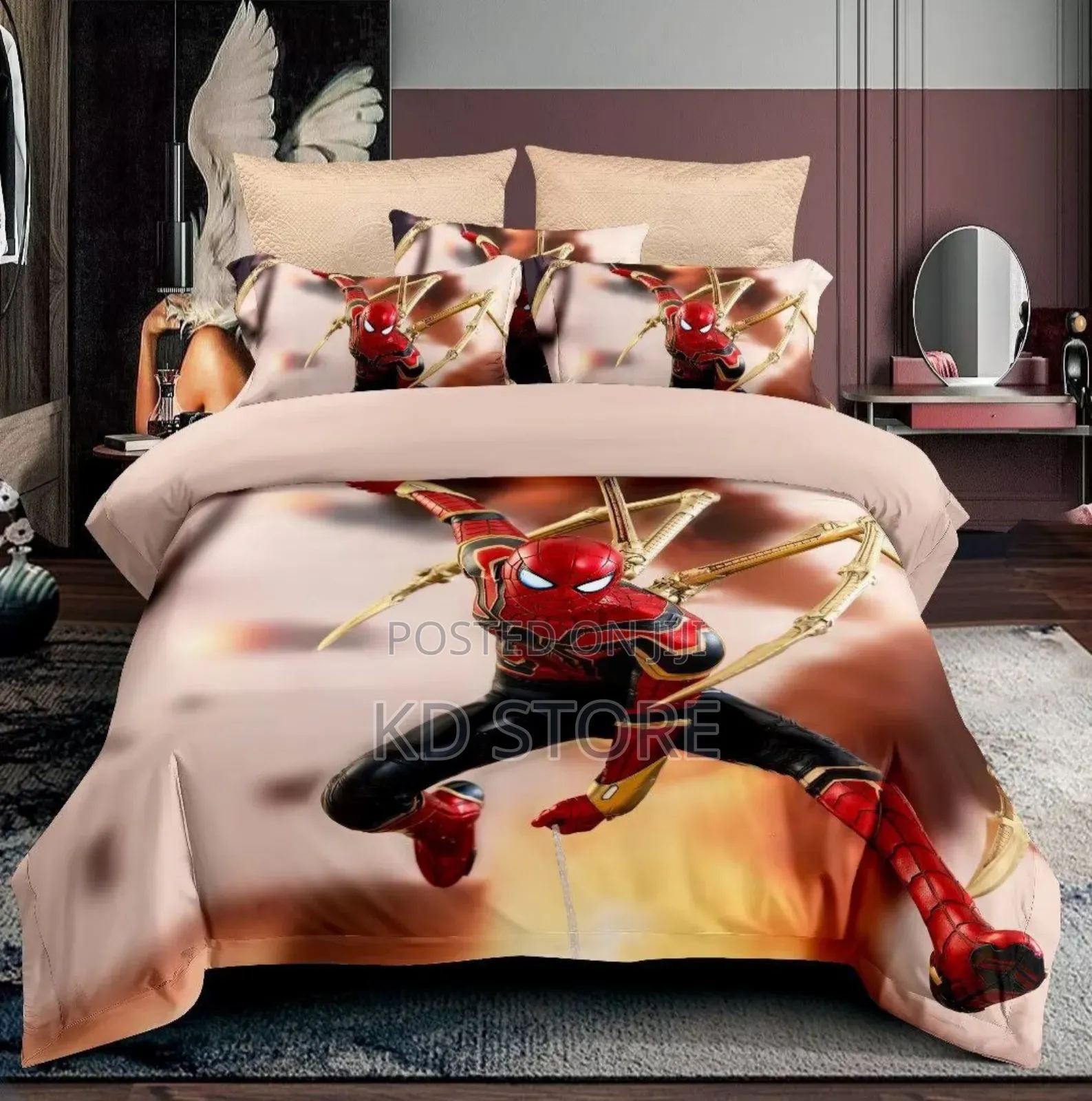 3 Pics Set Duvet Cover Kids- የልጆች የኮምፈርት ልብስ 3 ፒስ