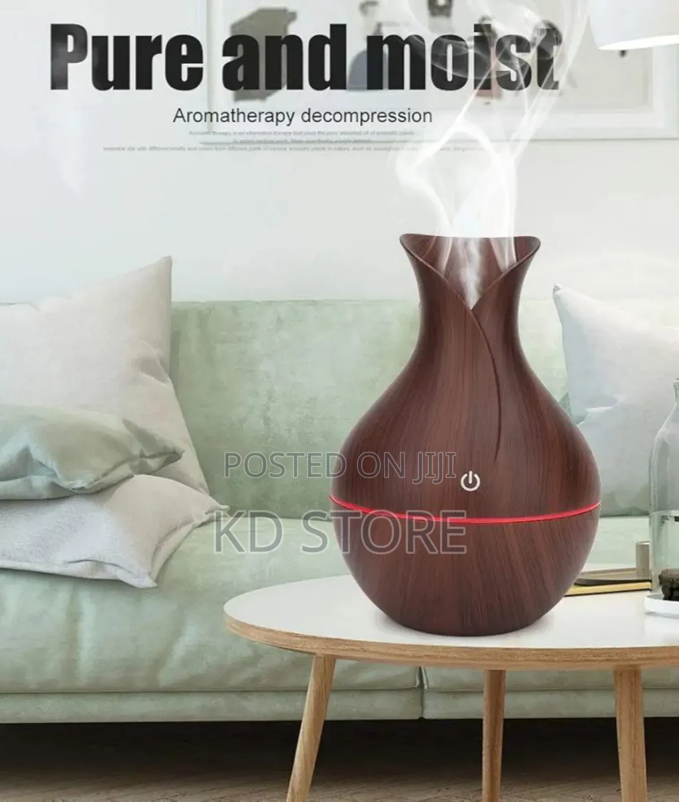 Ultrasonic Aroma Humidifier በኤሌክትሪክ የሚሰራለቤት መልካምመዓዛን የሚሰጥ
