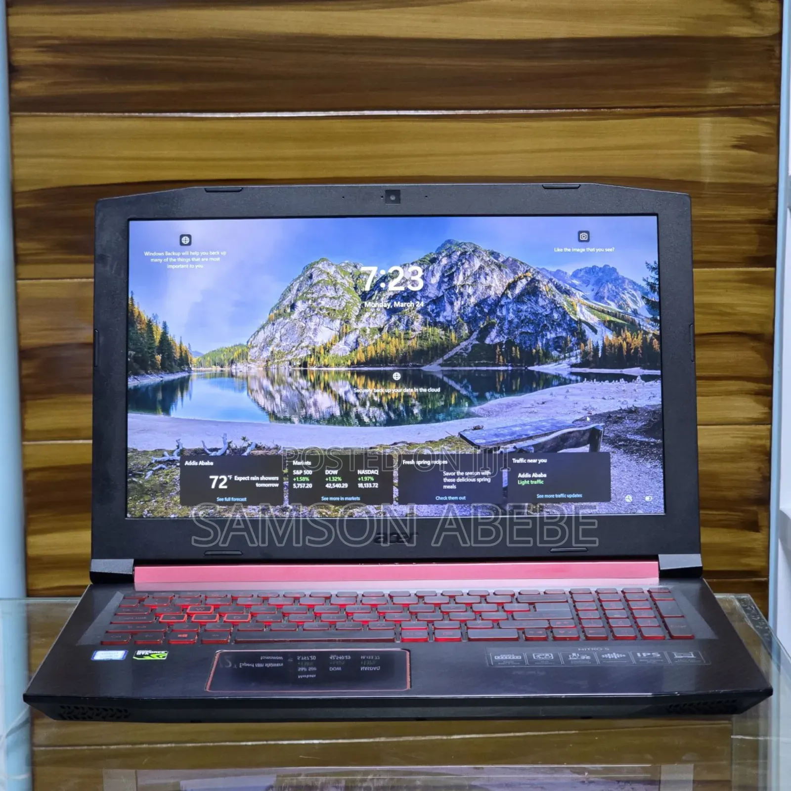 New Laptop Acer Nitro 5 8GB Intel Core I5 SSD 256GB