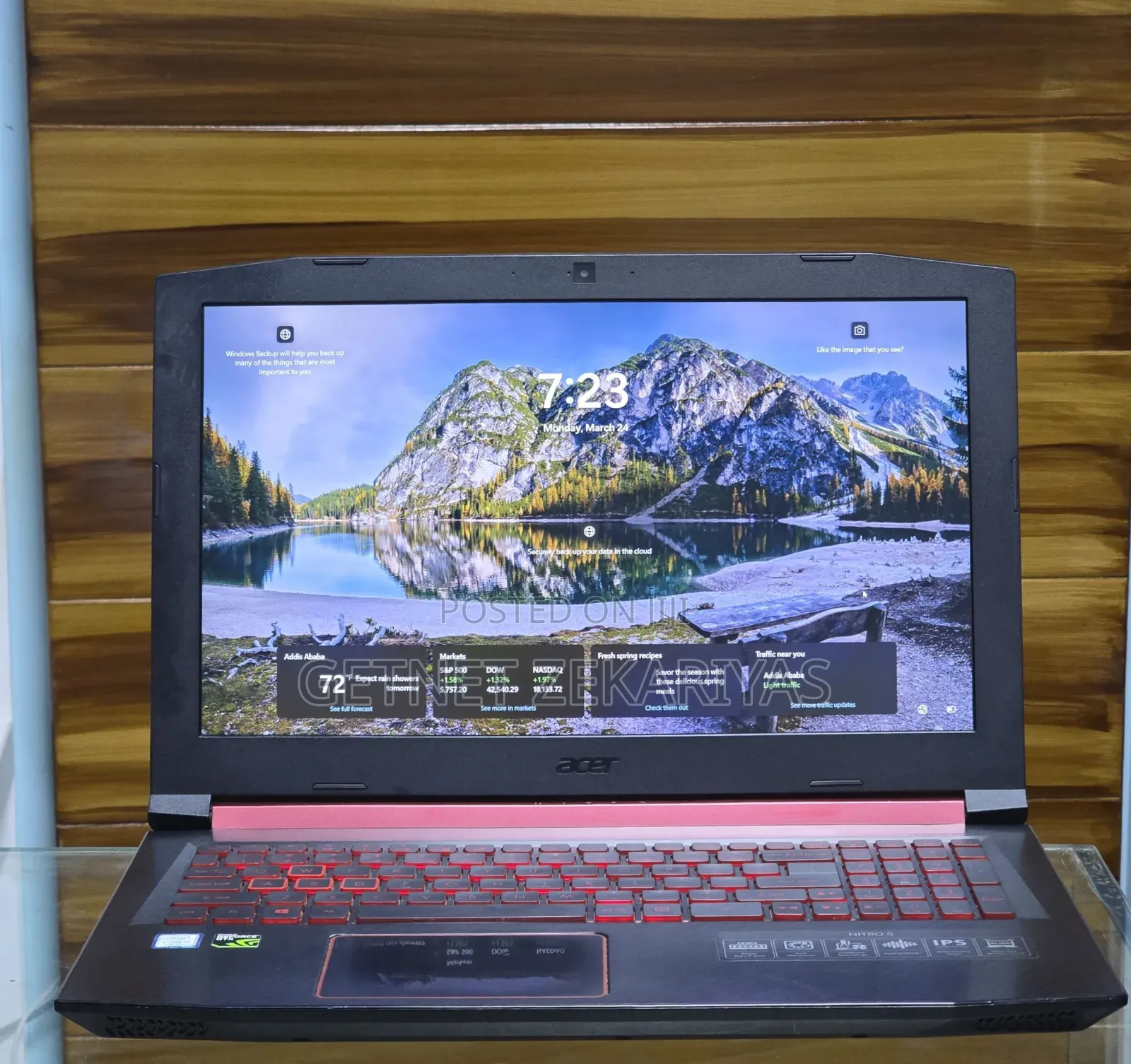 New Laptop Acer Nitro 5 8GB Intel Core I5 SSD 256GB