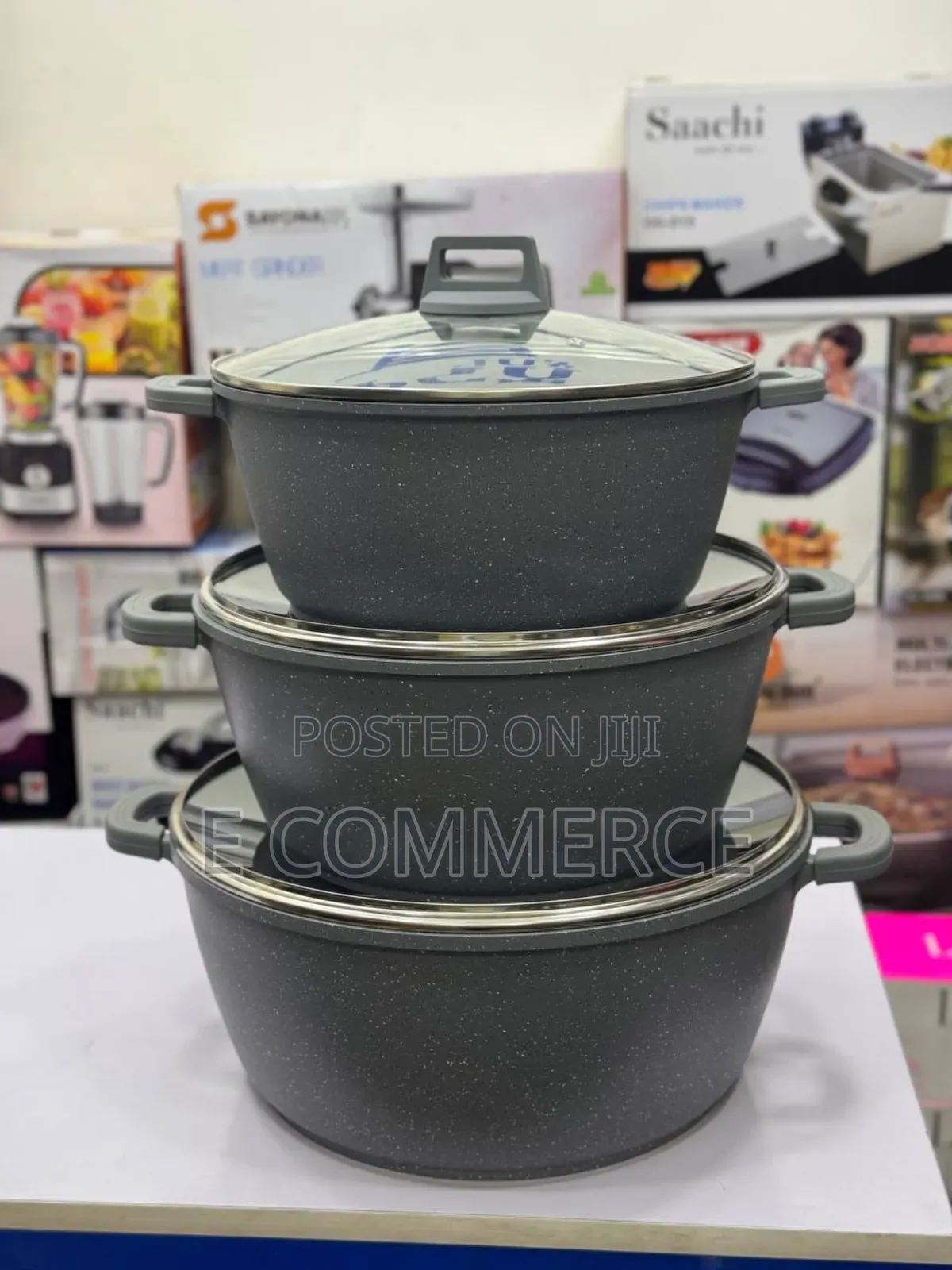 3 Set Ceramic Cookware Set