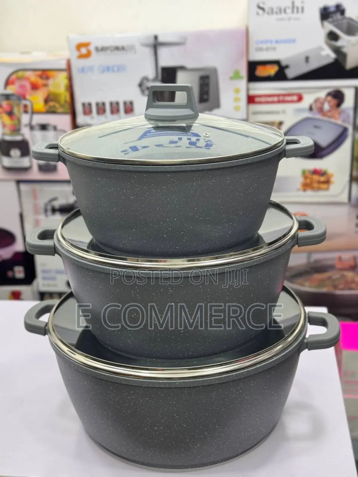 3 Set Ceramic Cookware Set