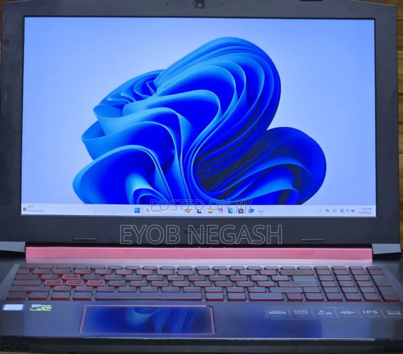 New Laptop Acer Nitro 5 8GB Intel Core I5 SSD 256GB