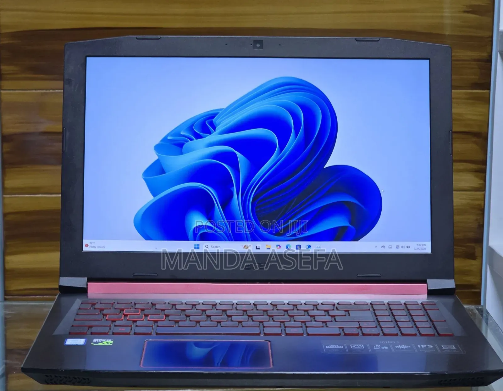 New Laptop Acer Nitro 5 8GB Intel Core I5 HDD+SSD 256GB