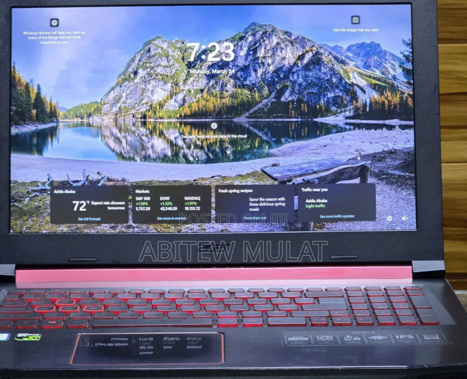 New Laptop Acer Nitro 5 16GB Intel Core I5 SSD 350GB