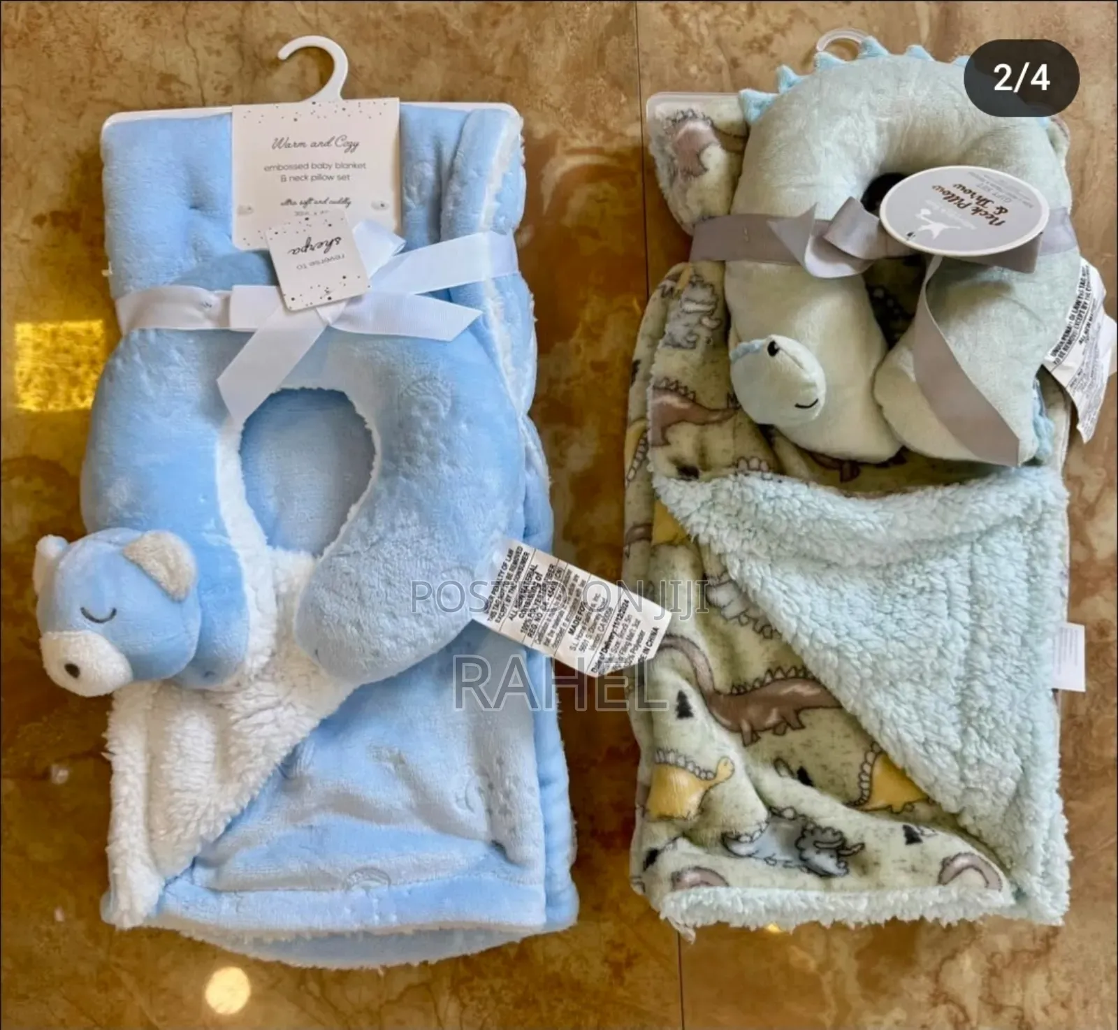 Baby Blanket With Pillow
