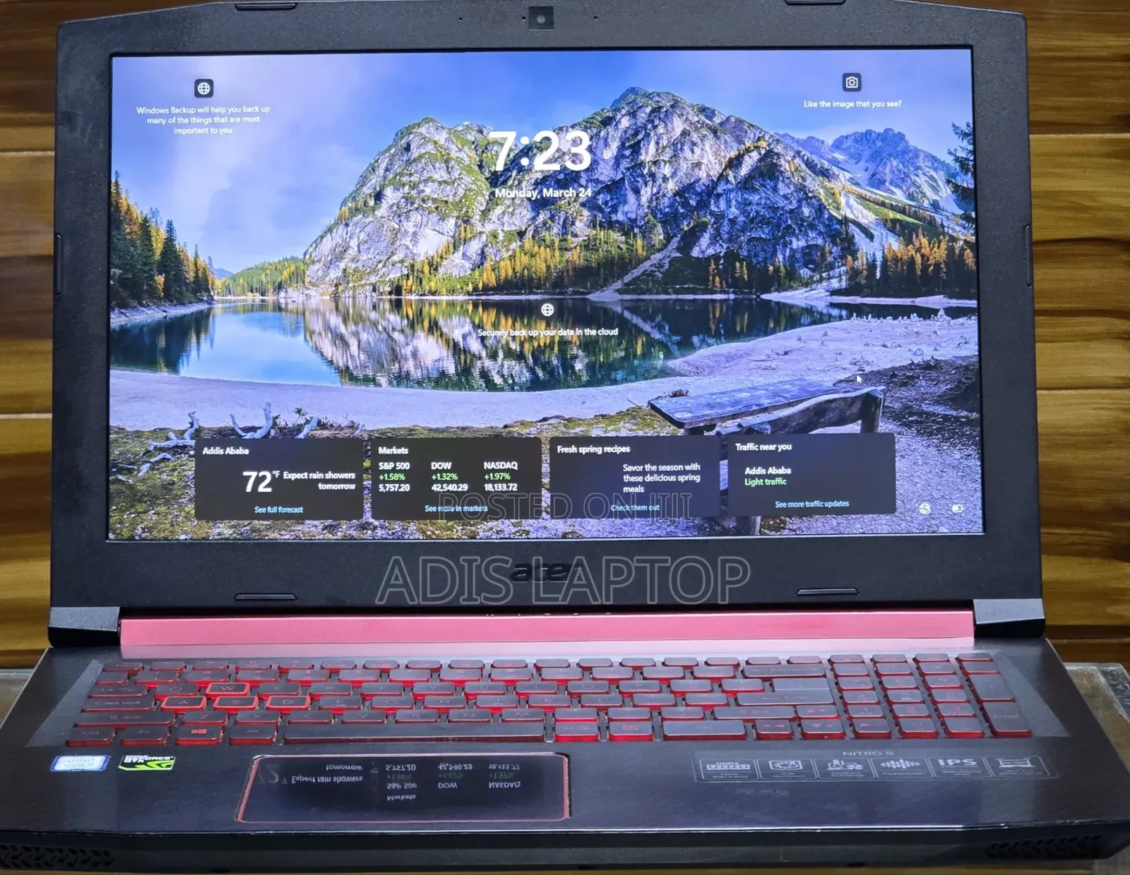 New Laptop Acer Nitro 5 8GB Intel Core I5 HDD+SSD 256GB
