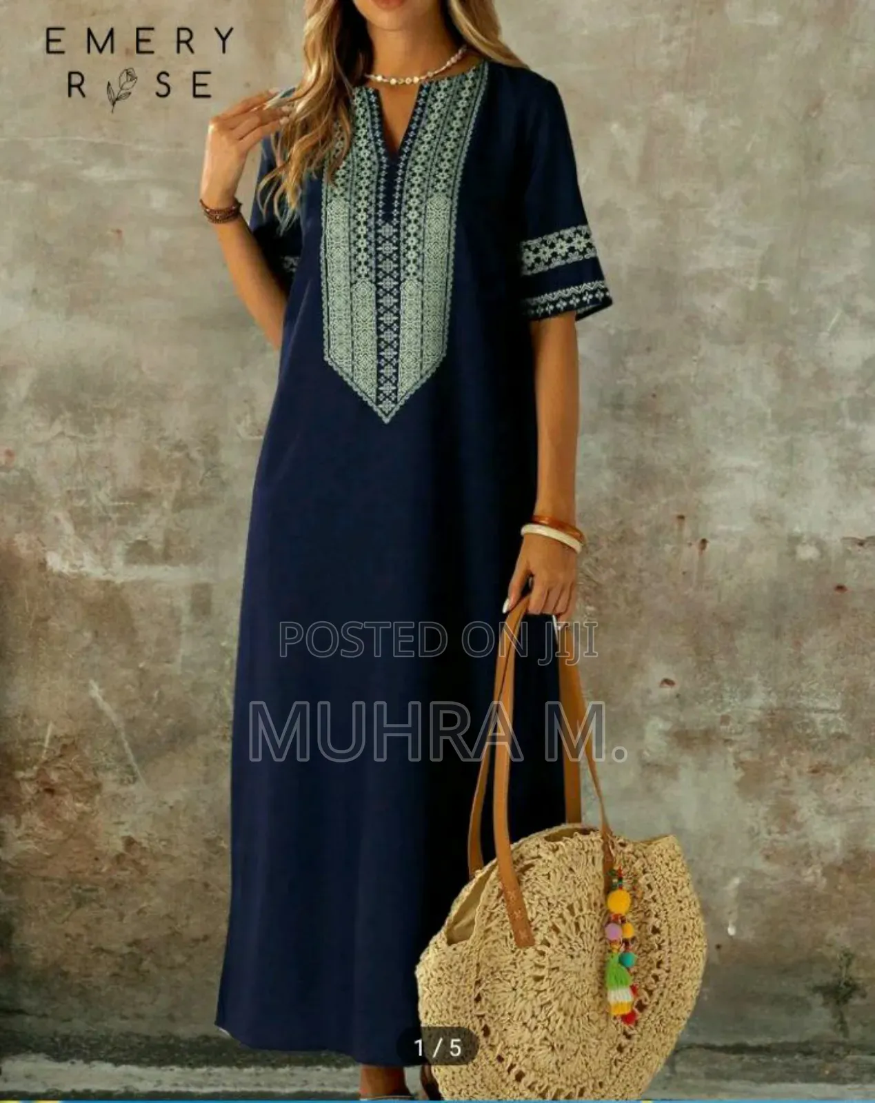 Shein Short Sleeve Casual Long Dress