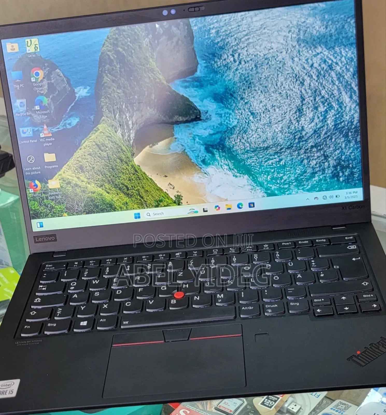 New Laptop Lenovo ThinkPad X1 Carbon 16GB Intel Core I7 SSD 512GB