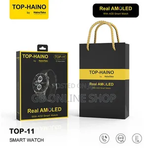 Haino Teko Top-11 Real Amoled Screen With 3 Pairs Strap
