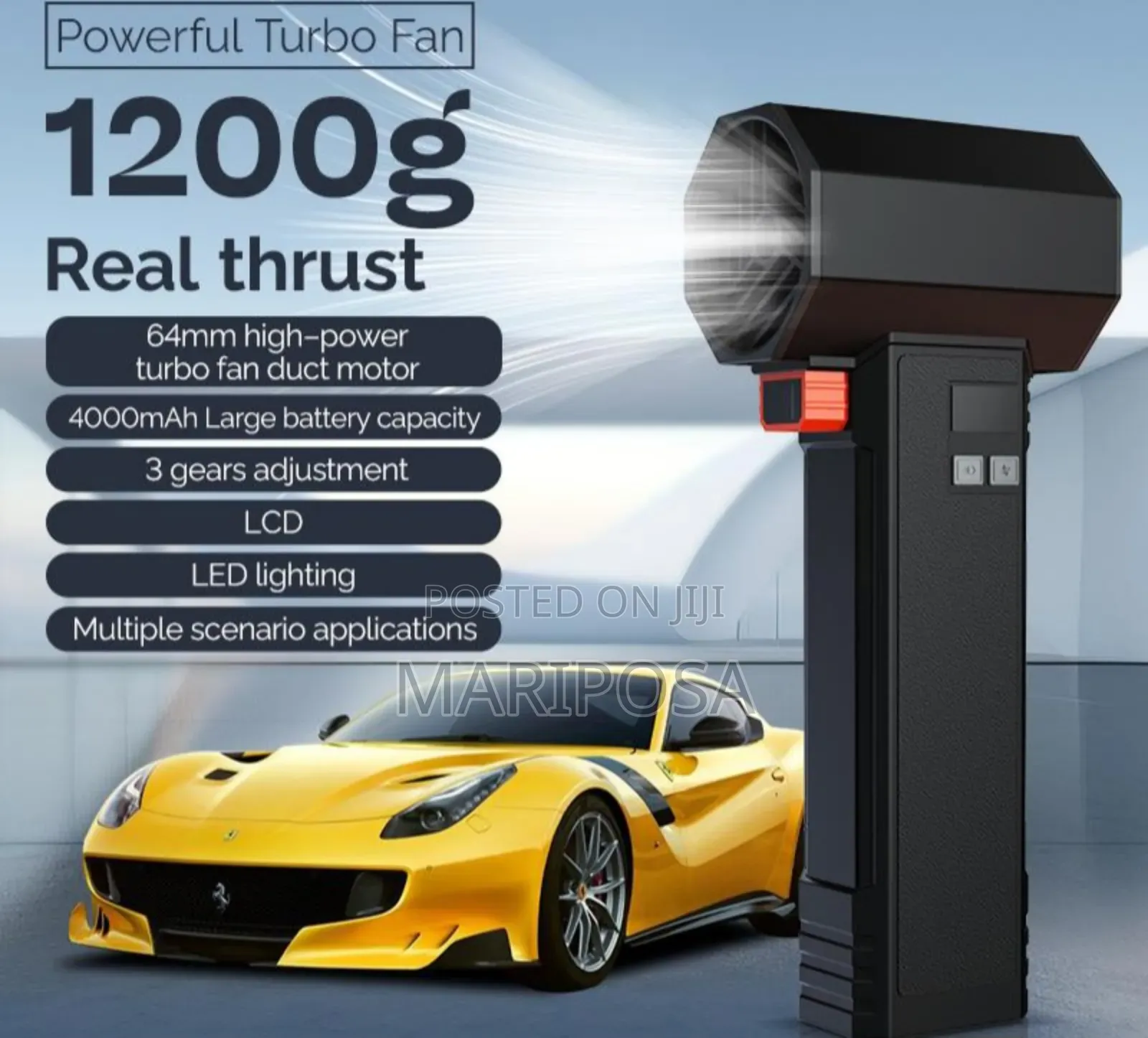 Booster Violent Turbo Tf64 Fan