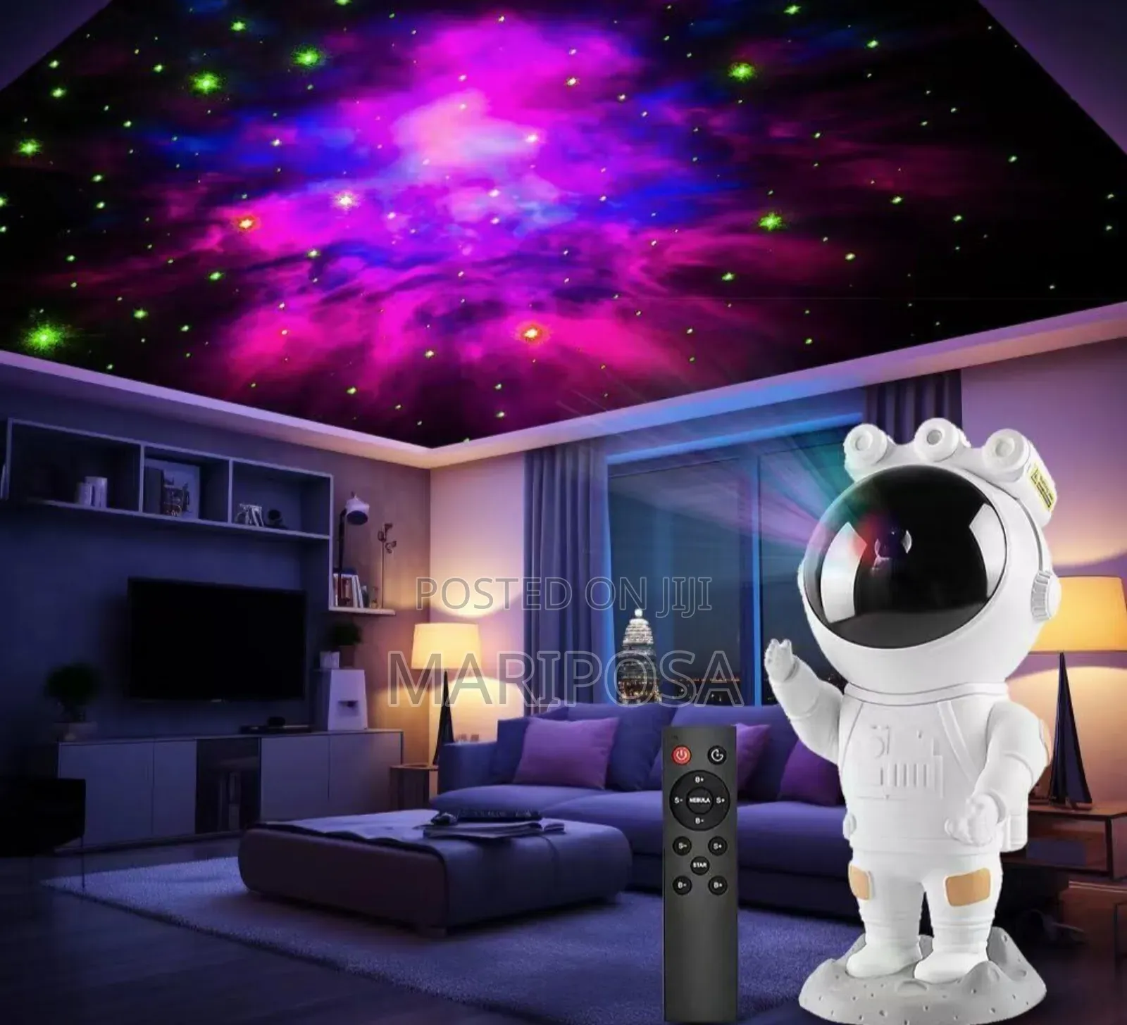Astronaut Galaxy Star Light Projector