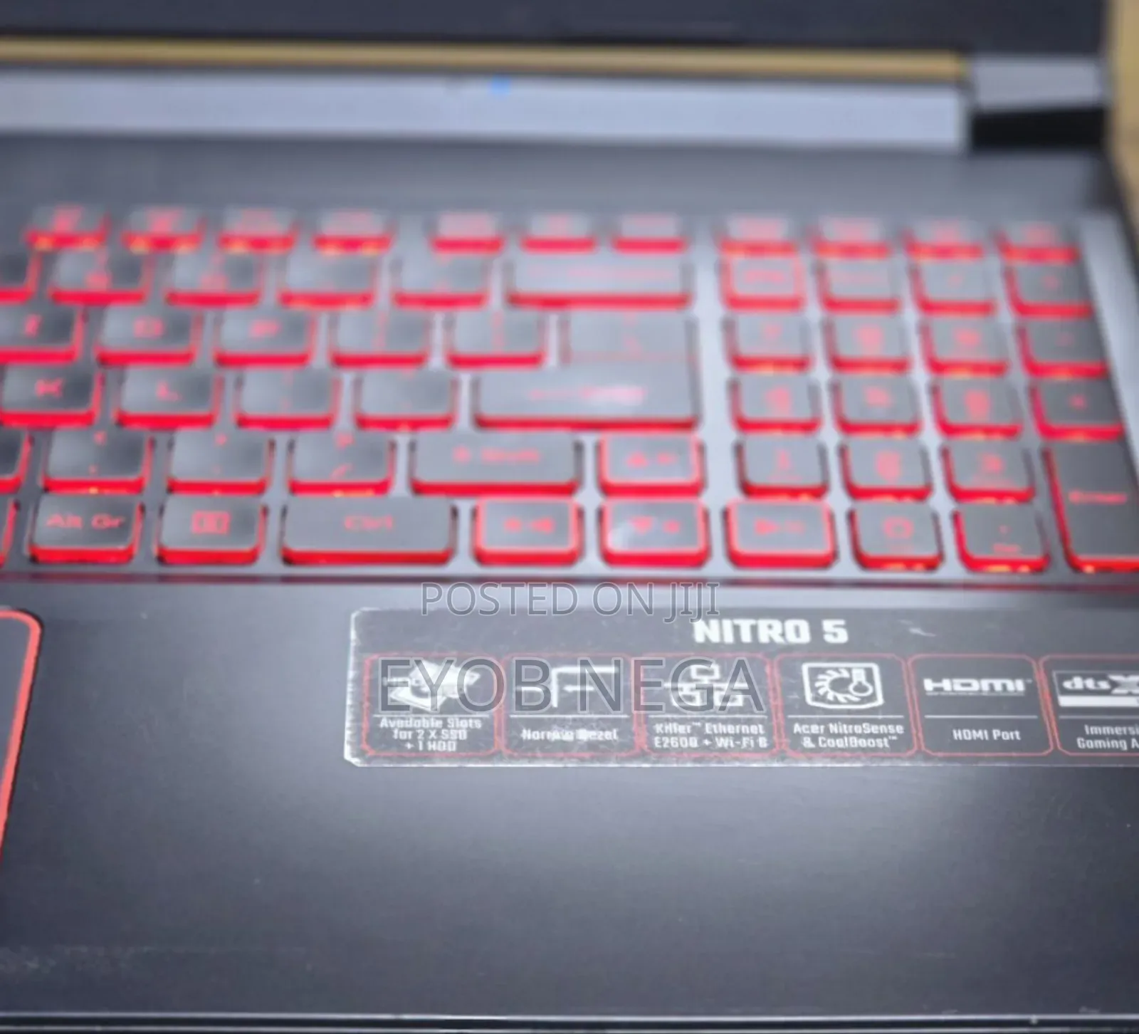 New Laptop Acer Nitro 5 16GB Intel Core I7 SSD 1T