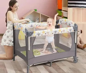 Photo - High Quality Foldable Multifunctional Baby Bed