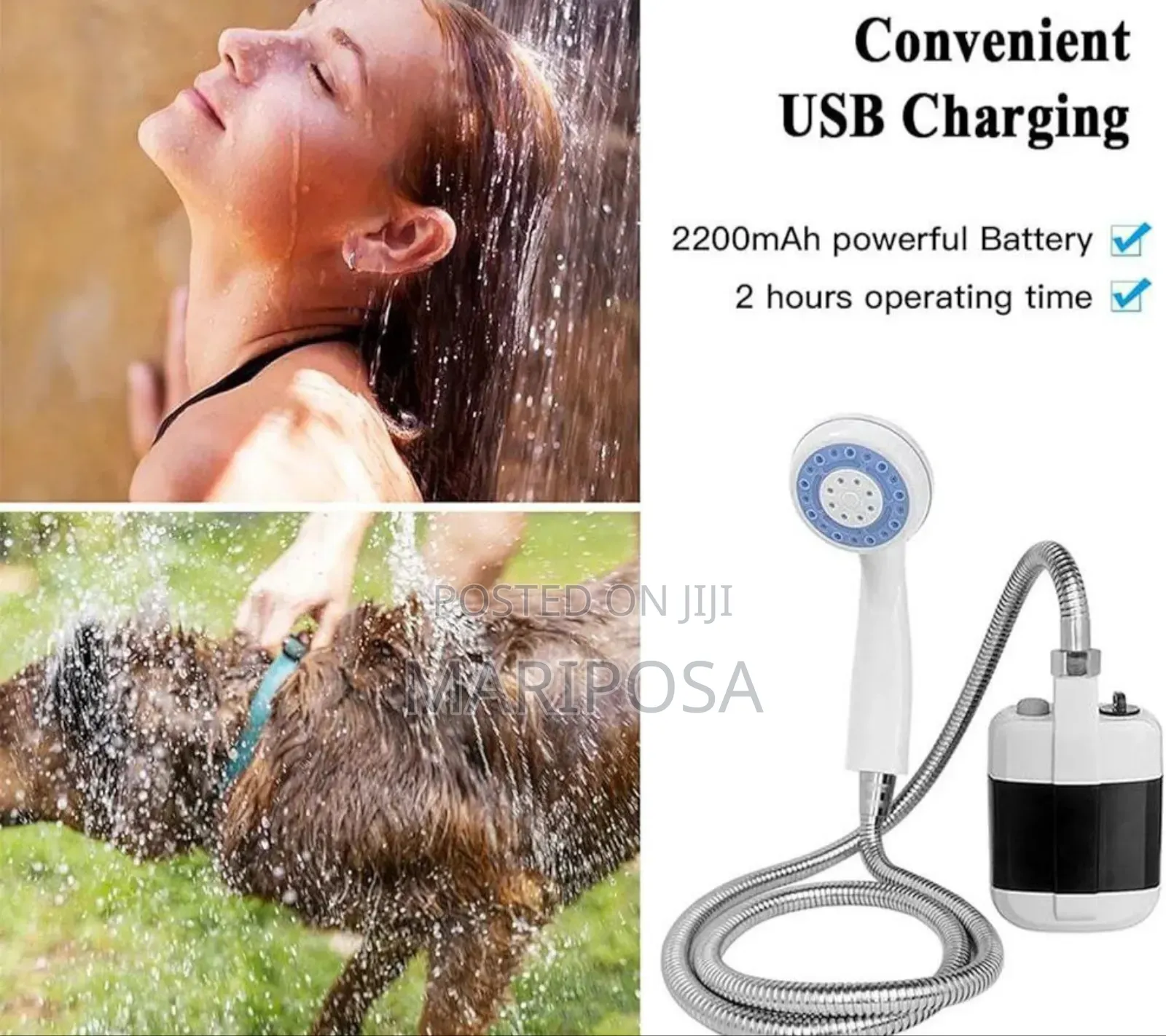 Portable Outdoor Shower Pump