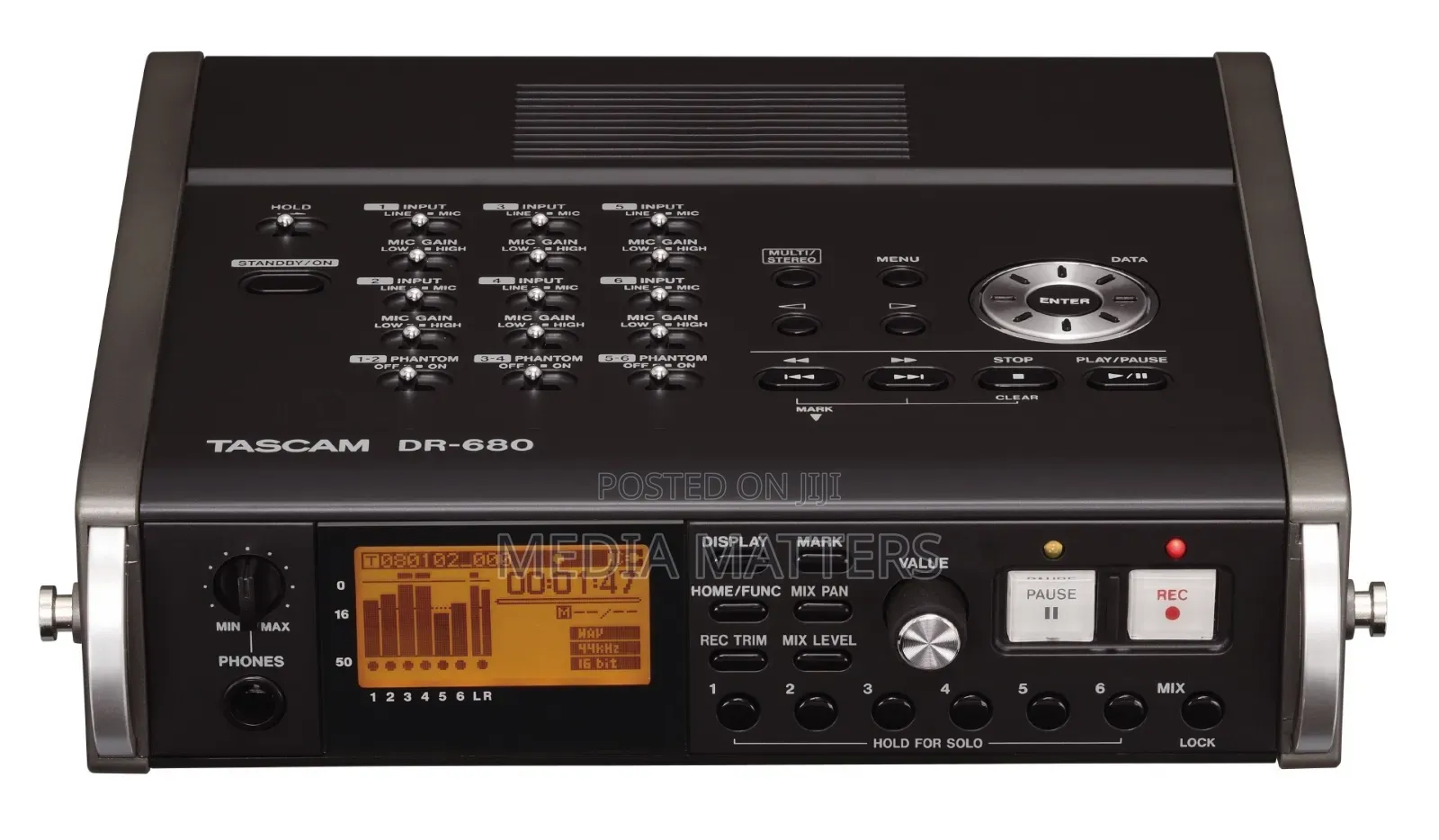 Tascam Dr-680 8 Channel Professional Audio Recorder