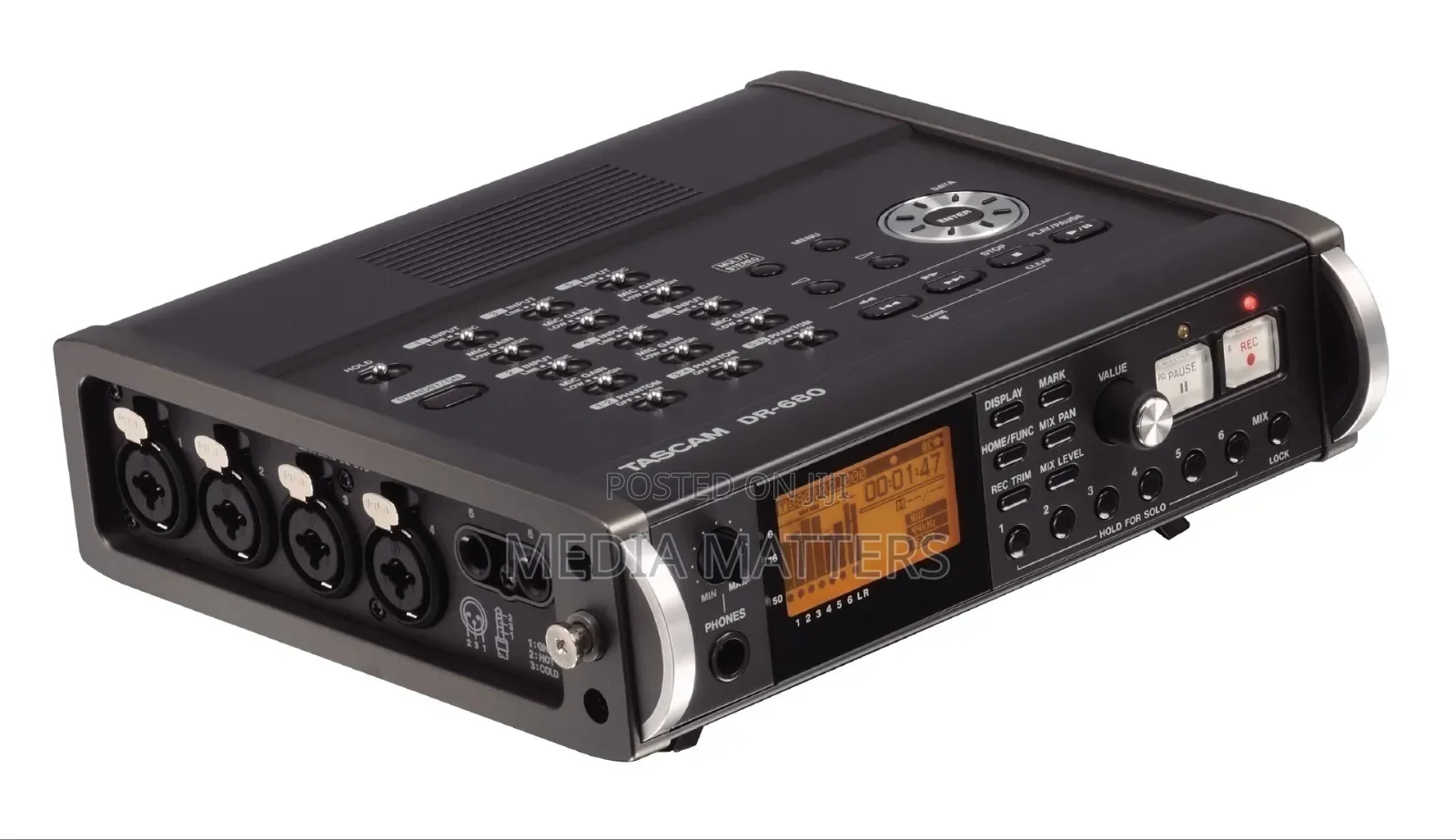Tascam Dr-680 8 Channel Professional Audio Recorder