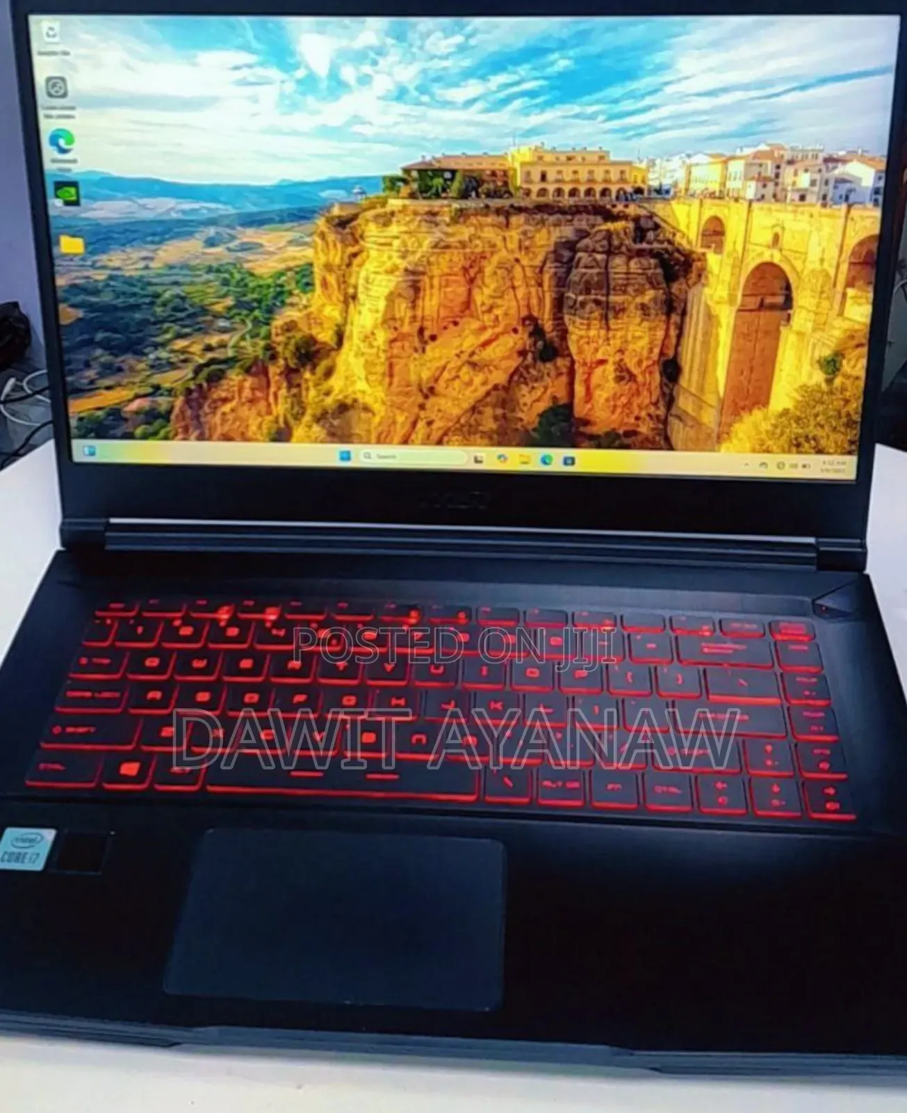 New Laptop MSI Katana 15 16GB Intel Core I7 SSD 512GB