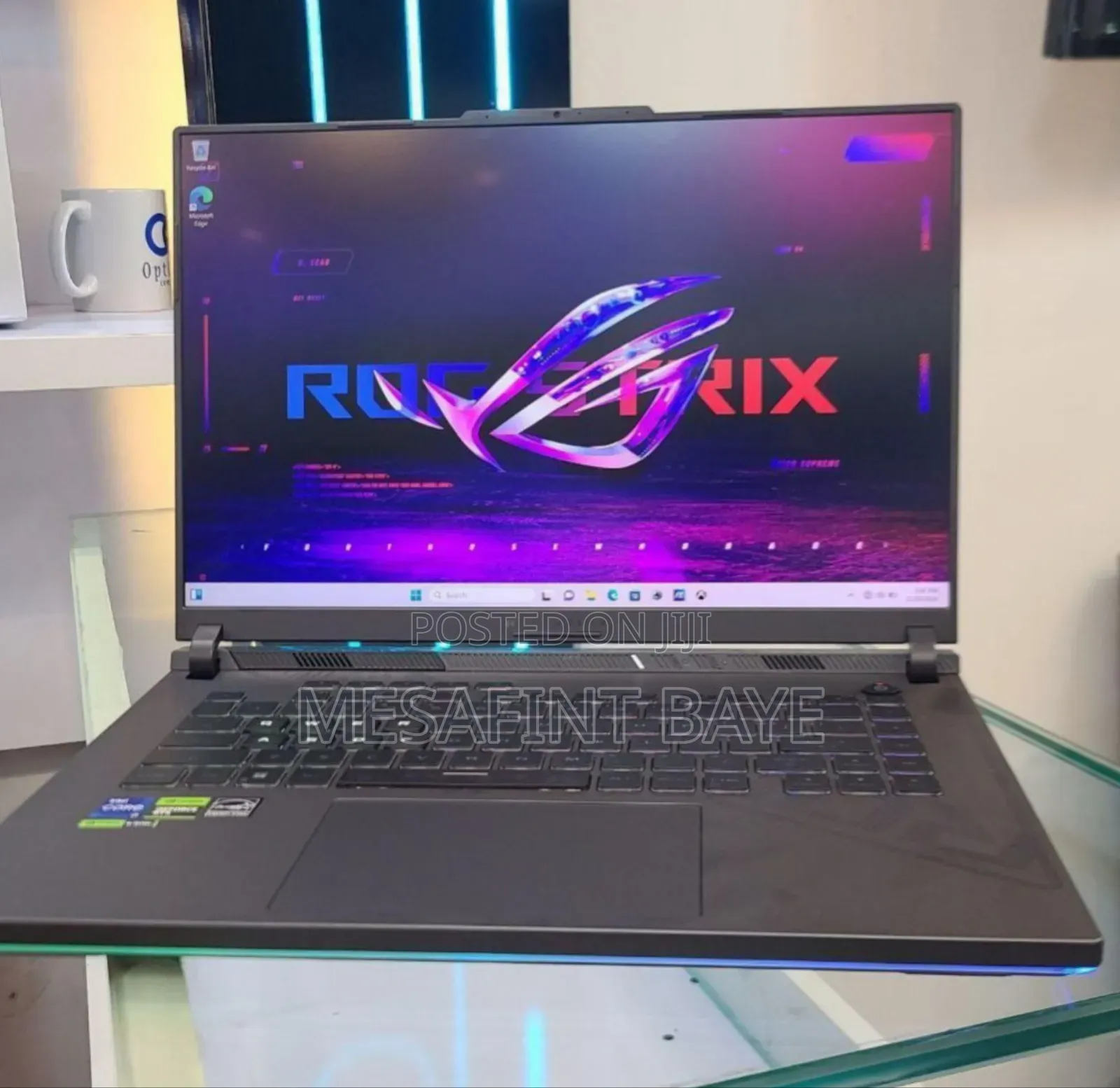 New Laptop Asus ROG Strix G16 G614 16GB Intel Core I7 SSD 1T