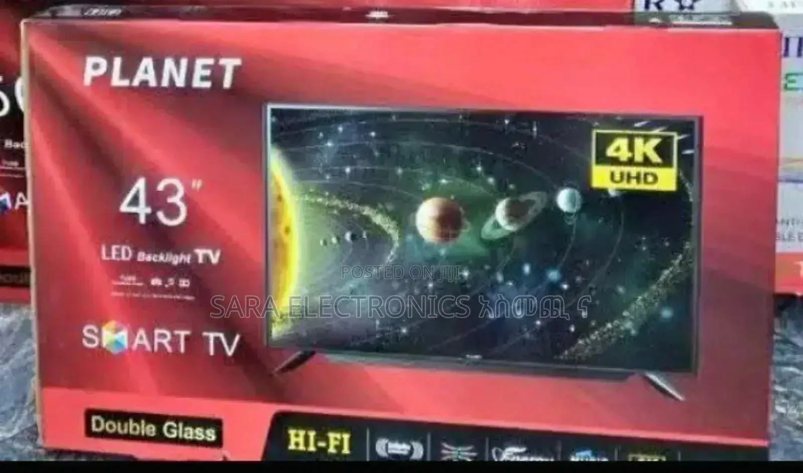 ◆Planet 43" ◈NEW 2026 ◈ Android 14.0 4K SMART  ◆FREE DELIVERY ◆