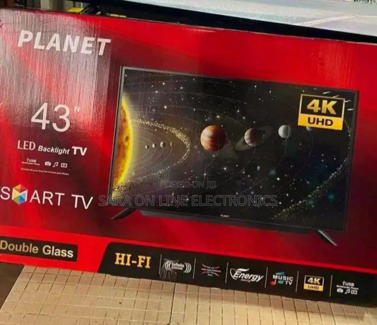 Brand New 2025 Planet 43" Smart Android Tv