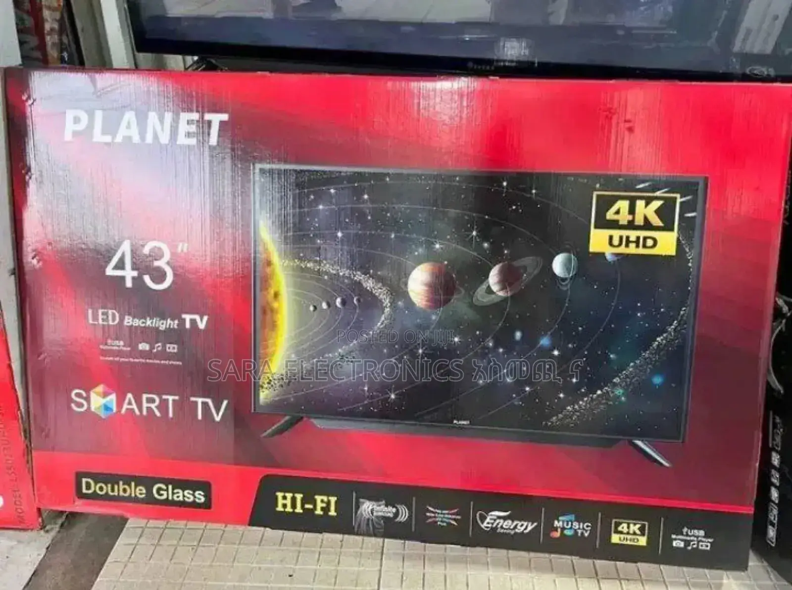 ◆Planet 43" ◈NEW 2026 ◈ Android 14.0 4K SMART  ◆FREE DELIVERY ◆