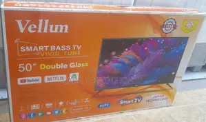 Photo - Brand New 2025 Vellum 50" Smart Android Tv