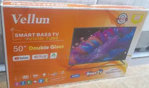 Brand New 2025 Vellum 50" Smart Android Tv