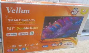 Brand New 2025 Vellum 50" Smart Android Tv