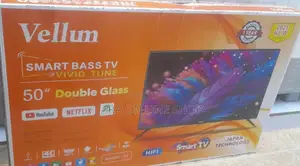 Brand New 2025 Vellum 50" Smart Android Tv