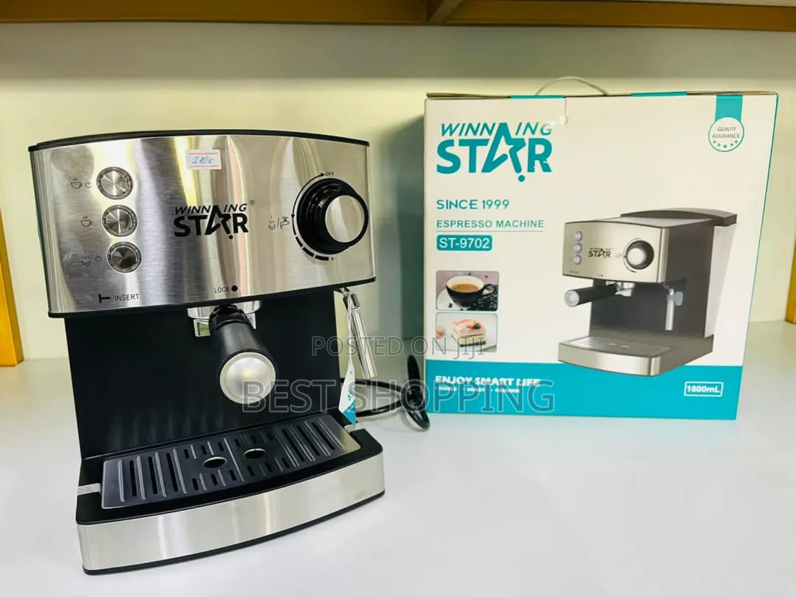 Winning Star Espresso Machine Coffee Maker 15 Bar