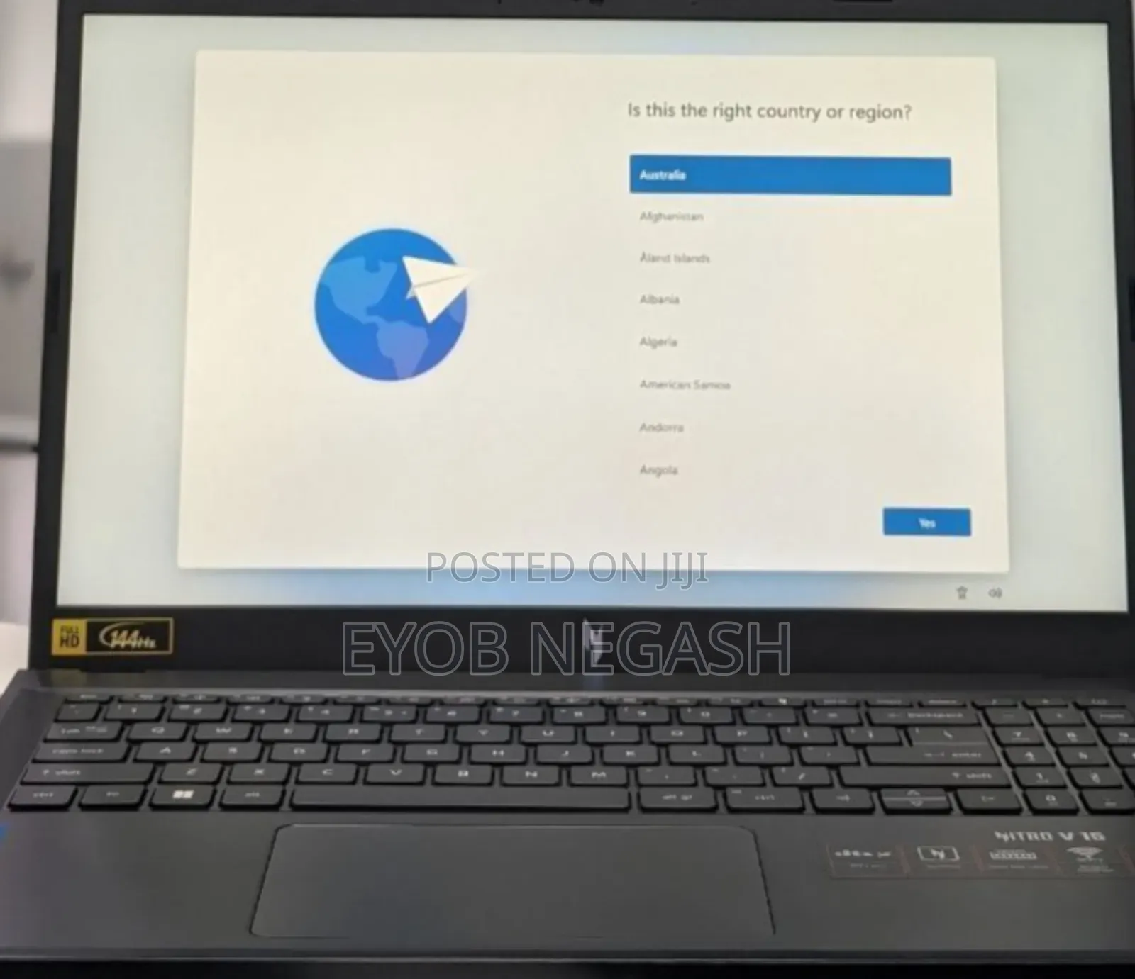 New Laptop Acer Aspire v Nitro 16GB Intel Core I7 SSD 512GB