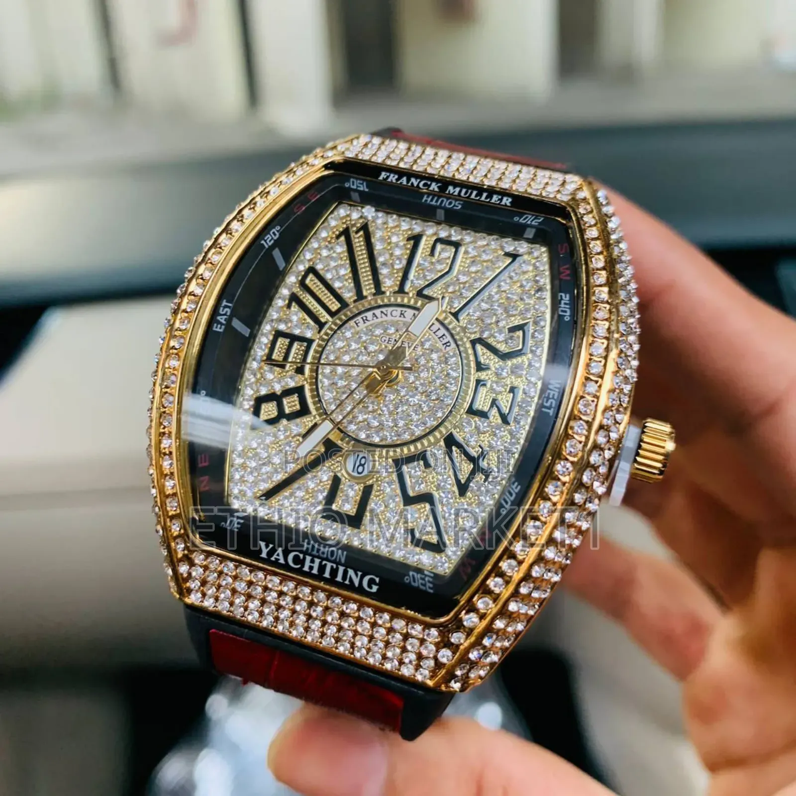 Franck Muller Diamond Men's Watch Aaa Quality