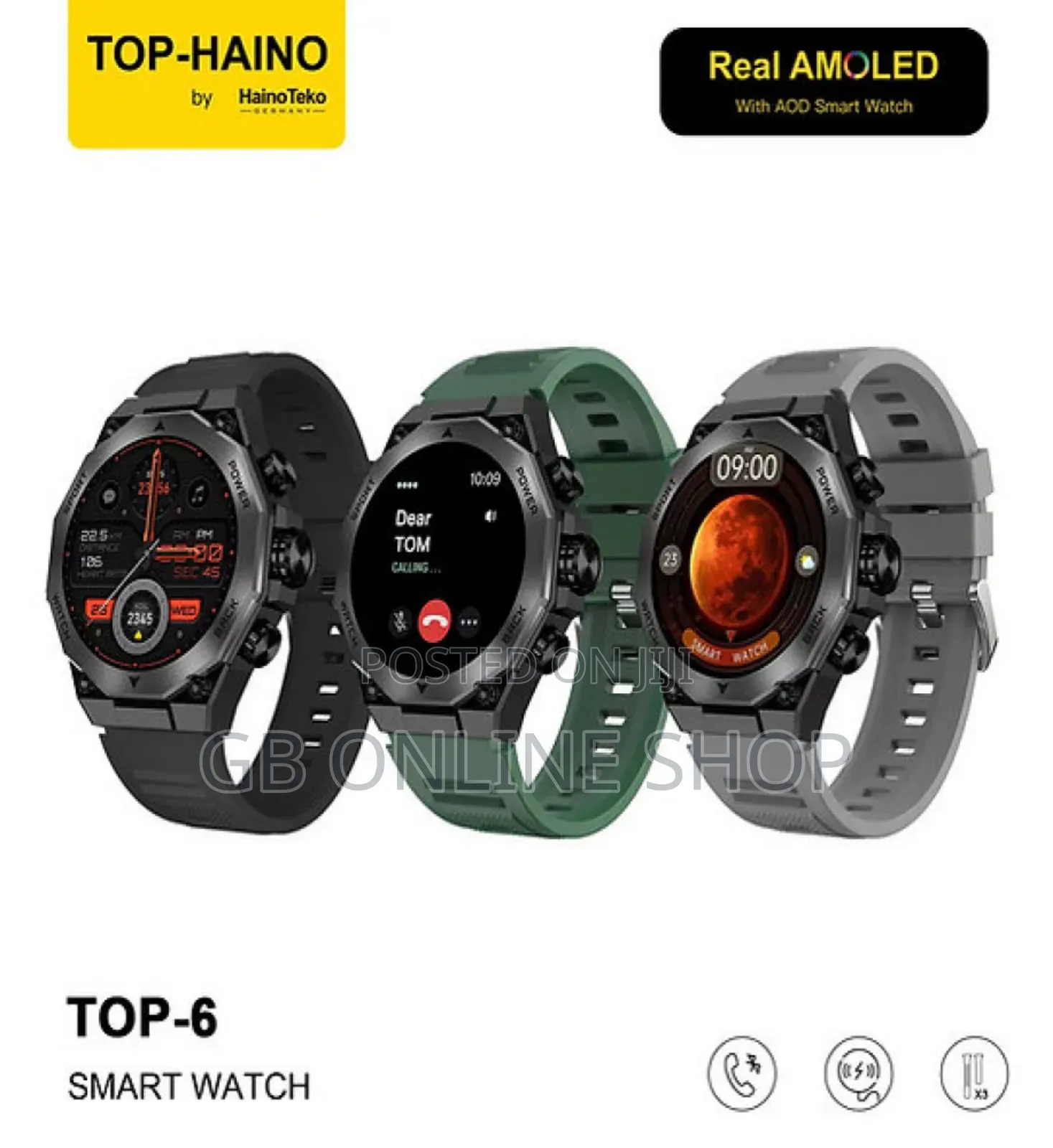 Haino Teko Germany Top-6 Mini Smart Watch