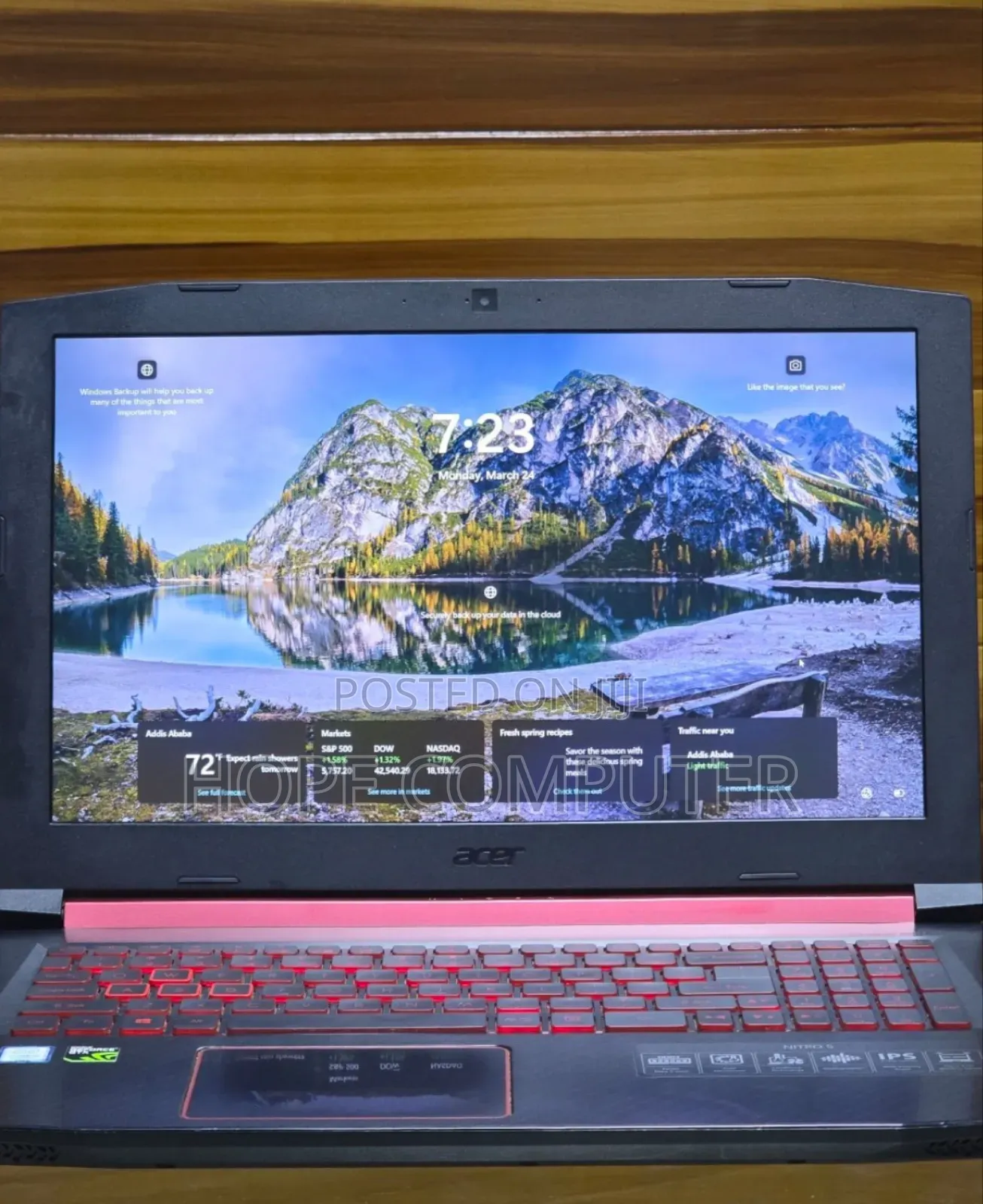 New Laptop Acer Nitro 5 8GB Intel Core I5 SSD 256GB